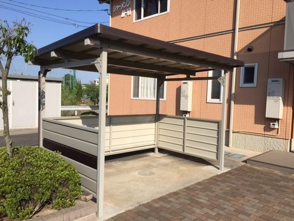 松江市乃木福富町のアパート