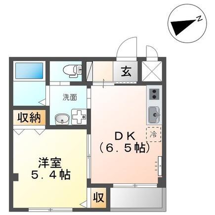 松江市上乃木６丁目のアパート