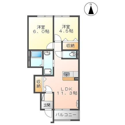 松江市矢田町のアパート