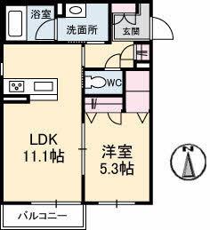 松江市西津田４丁目のアパート