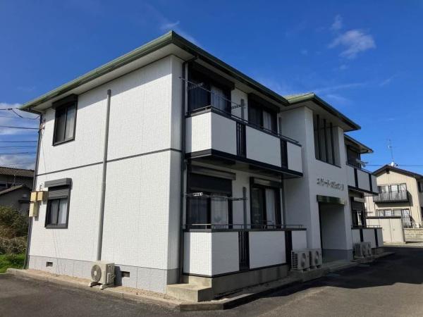 松江市春日町のアパート