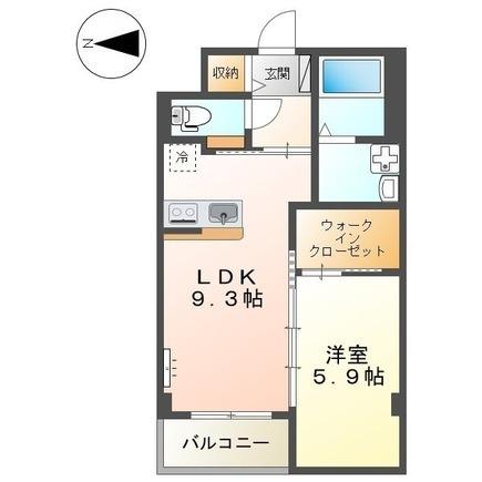 松江市古志原３丁目のアパート