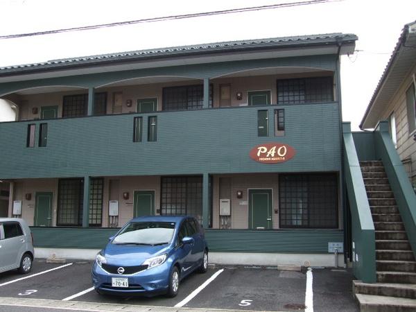 松江市東朝日町のアパート