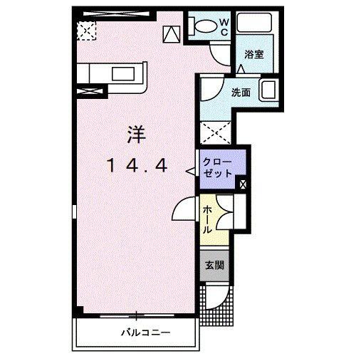 サウスコート１　Ｄ