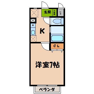 松江市西川津町のアパート