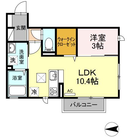 松江市東津田町のアパート