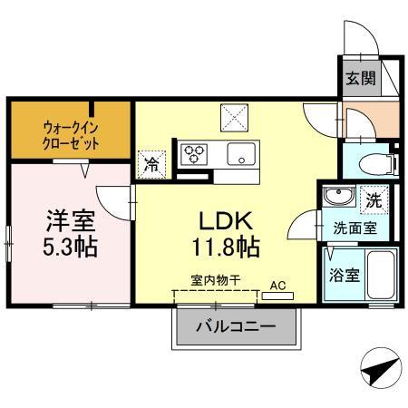 松江市矢田町のアパート