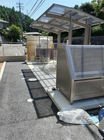 松江市矢田町のアパート