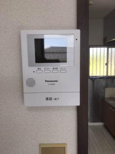 松江市菅田町のアパート(セキュリティ)