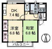 松江市菅田町のアパート