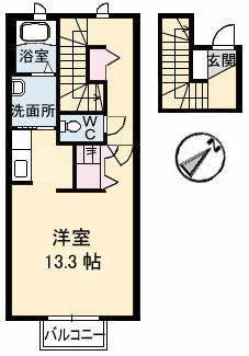 松江市浜乃木２丁目のアパート