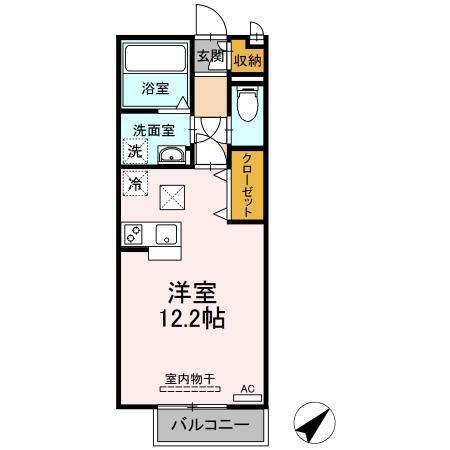松江市浜乃木１丁目のアパート