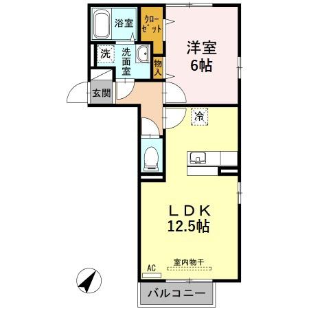 松江市黒田町のアパート