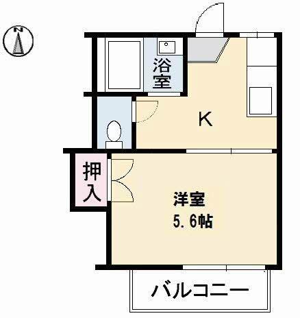松江市菅田町のアパート