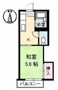 松江市学園２丁目のコーポ