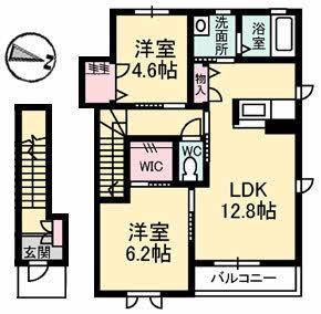 松江市法吉町のアパート