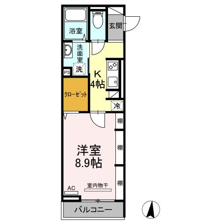 松江市東朝日町宮ノ沖のアパート