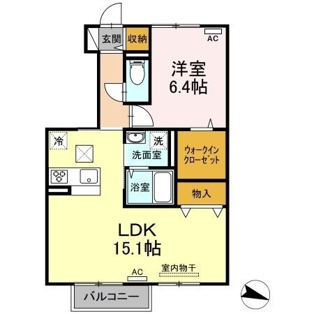 松江市西川津町のアパート