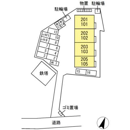 松江市西川津町のアパート