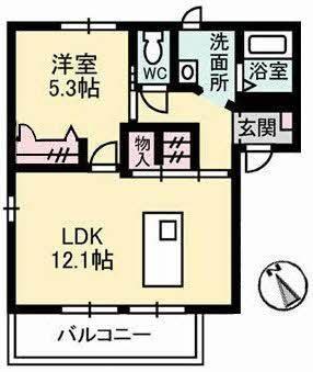 松江市上乃木３丁目のアパート
