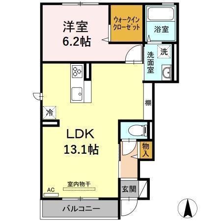 松江市浜乃木４丁目のアパート