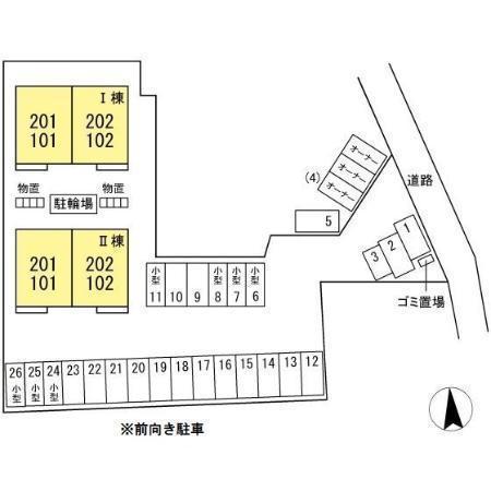 松江市浜乃木４丁目のアパート