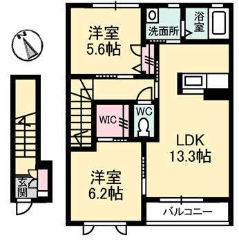 松江市玉湯町玉造のアパート