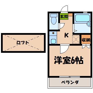松江市浜乃木１丁目のアパート