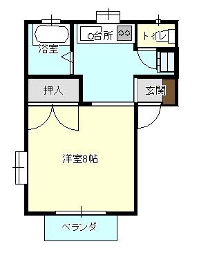 松江市黒田町のアパート