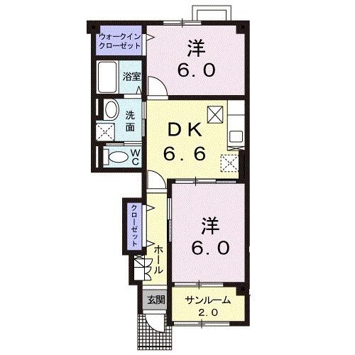 松江市下東川津町のアパート