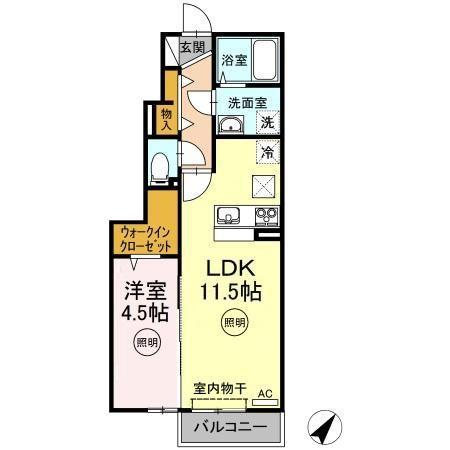 松江市上東川津町のアパート