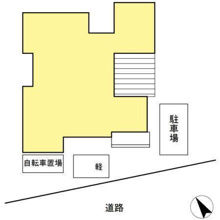 松江市浜乃木１丁目の貸家