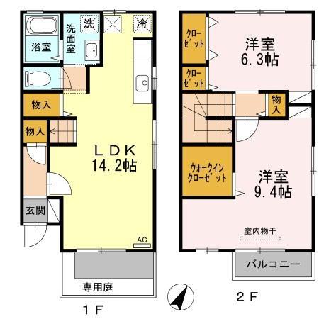 松江市西川津町のアパート