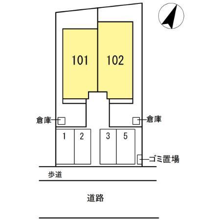 松江市西川津町のアパート