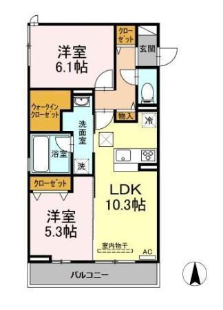松江市西津田３丁目のアパート
