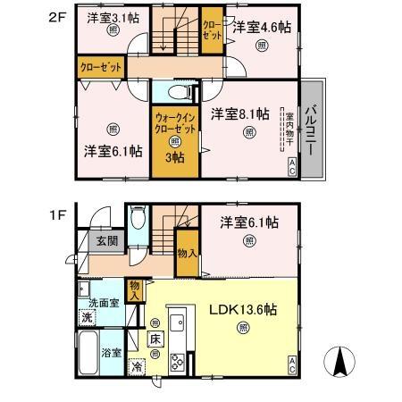 Ｄ－ＲＯＯＭ桂木戸建借家Ⅱ