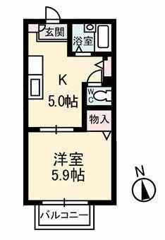 コーポつくし津ノ井