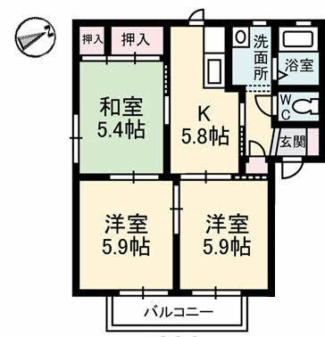 ツインマークウエスト　A棟