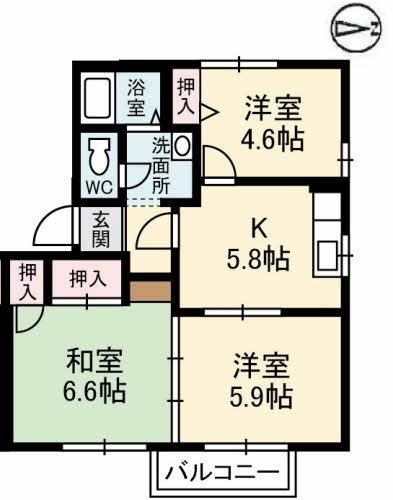 フレグランスボヌールB棟