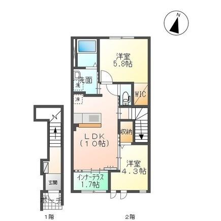 鳥取市南安長１丁目のアパート