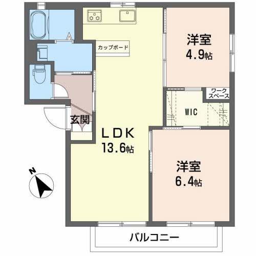シャーメゾン・レーヴ叶　D棟