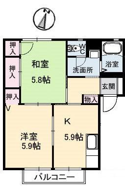 ハイツ丸山C棟