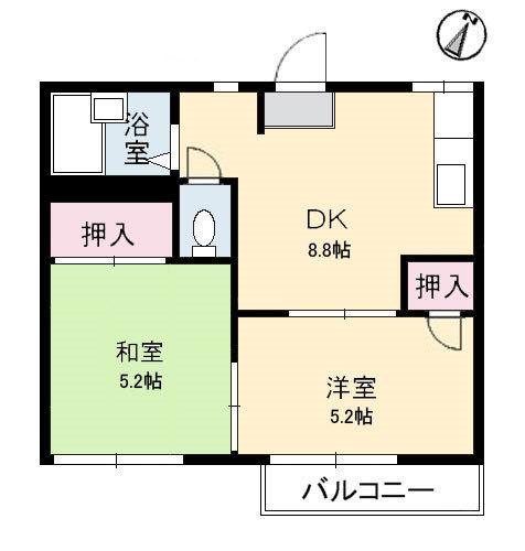 鳥取市田島のアパート