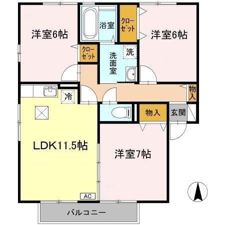 リビングタウン吉成　B棟