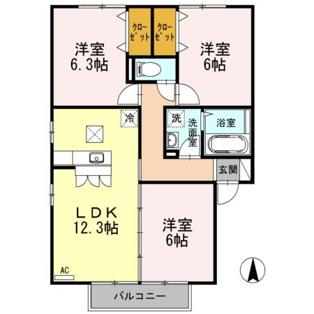 セントバーグ吉方Ｃ棟