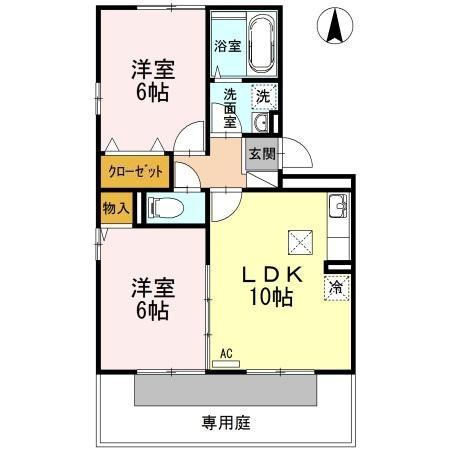 リビングタウン吉成　A棟