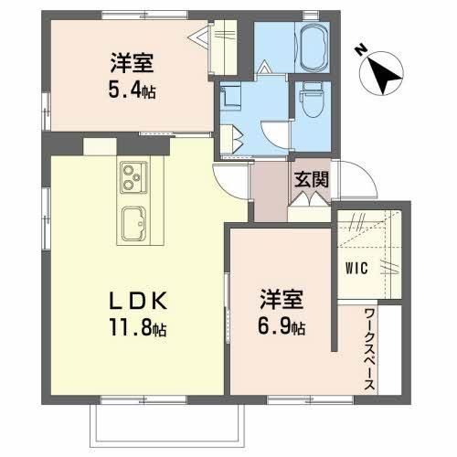 エバーコンフォート A棟(間取り)