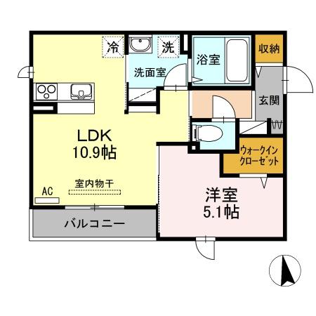 倉吉市上井のアパート
