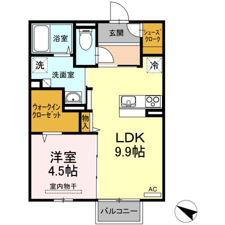 ラルジェ　A棟