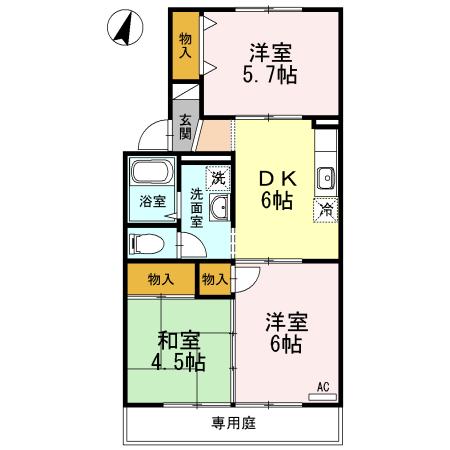 ハイツ万葉　A棟